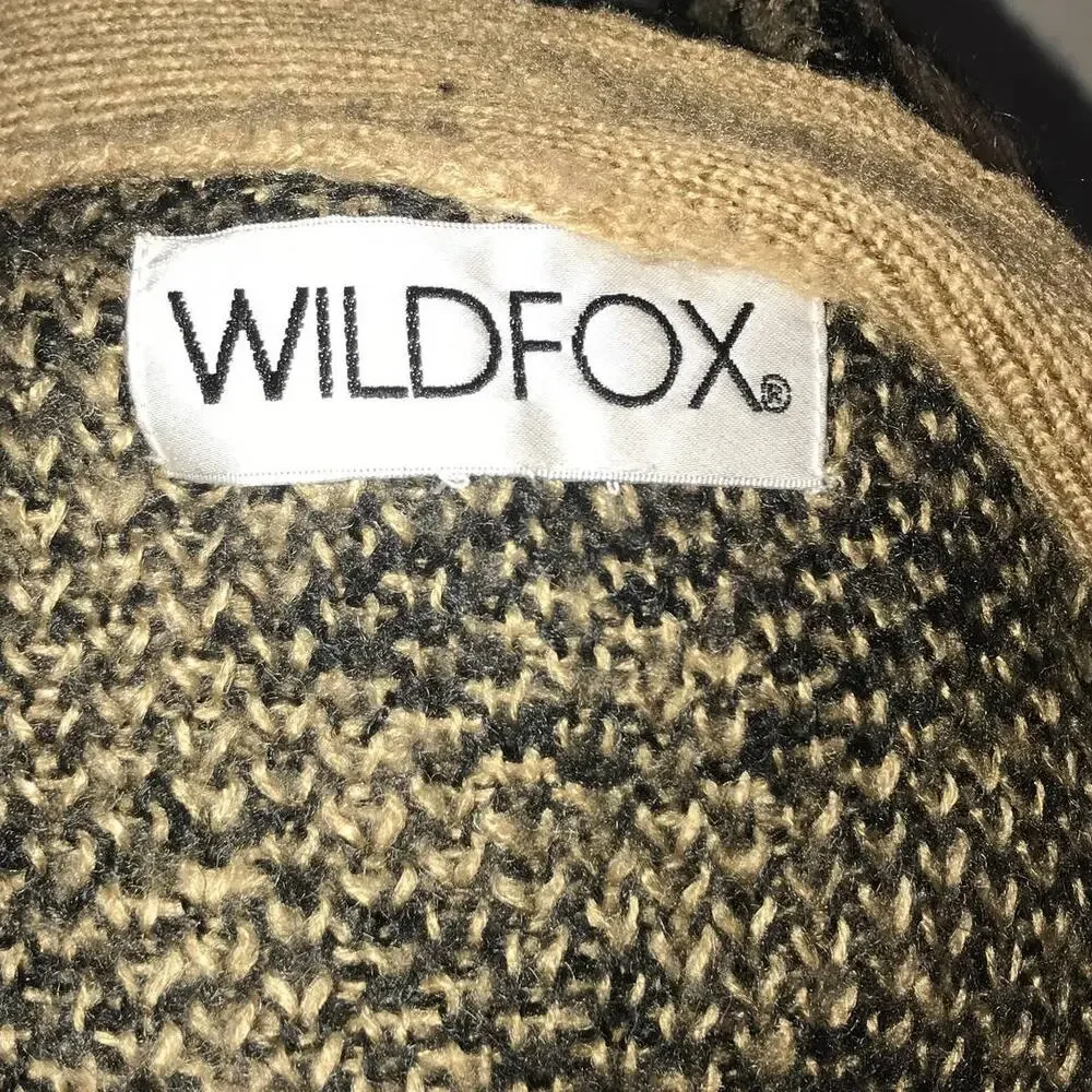 Wildfox Roar Leopard Tilly Cardigan Button Up Sweater